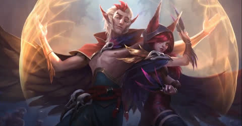 Rakan and Xayah - Video Wallpaper